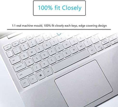 Keyboard Cover for Dell Inspiron 17 7000 7706 7790 7791 7500 7501 7506 7590 7591, Inspiron 15 3000 5000 3501 3505 3502 5501 5502 5505 5508 5509 5584 5593 5593 5598, Dell G15 5510 5511 5515 Gaming